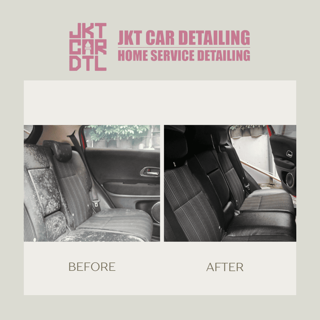 deep cleaning interior mobil