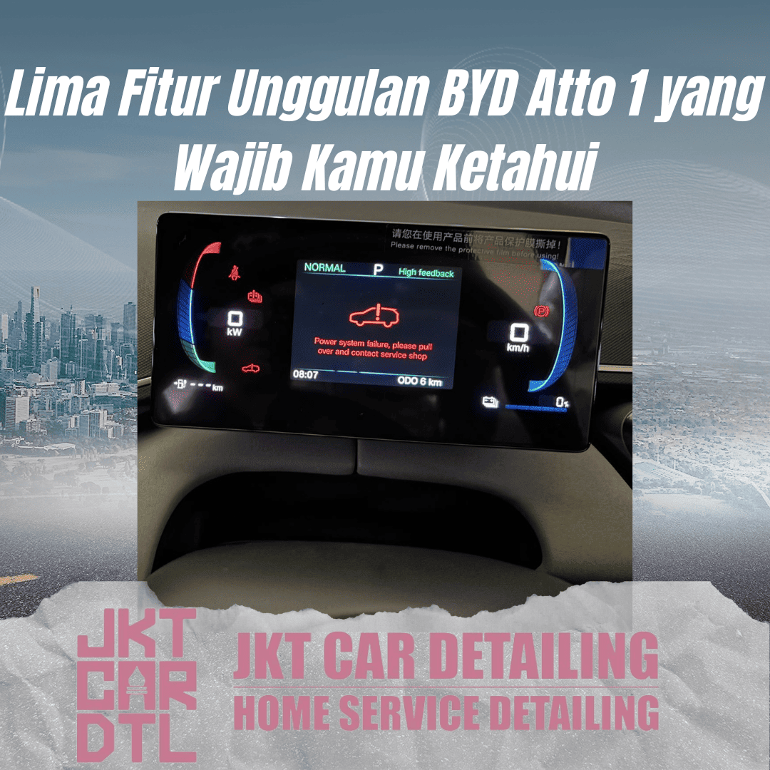 Lima Fitur Unggulan BYD Atto 1 yang Wajib Kamu Ketahui