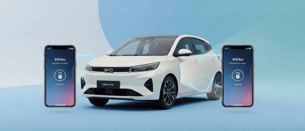 Cara Membuka BYD Atto 1 Dengan iPhone Dan Android