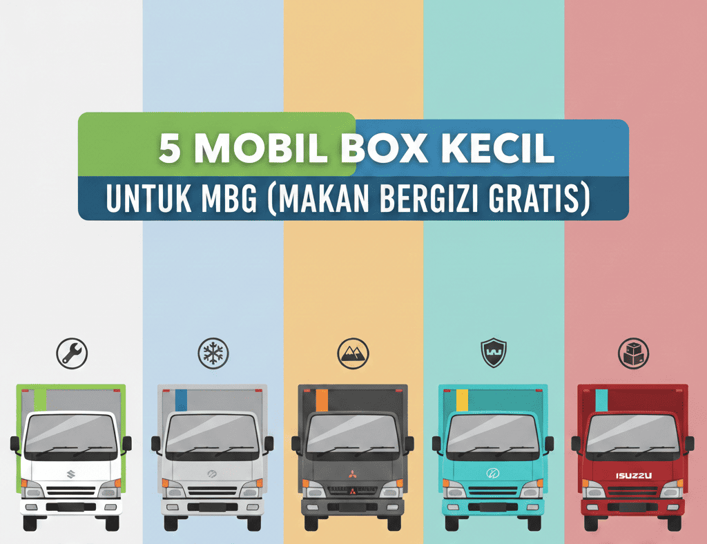5 Mobil Box Kecil untuk MBG (Makan Bergizi Gratis)