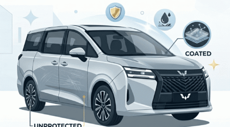 Harga Coating Wuling Darion di Jakarta Proteksi dari Baret Halus